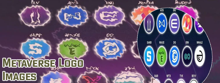 Metaverse crypto symbol